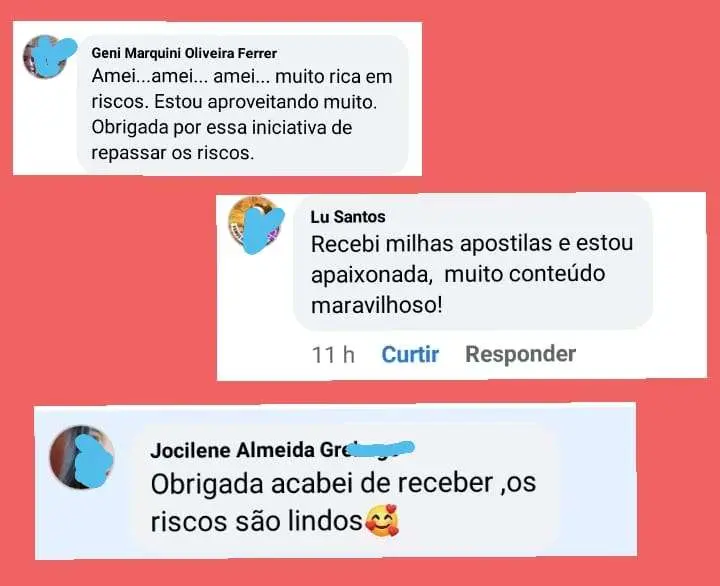 Depoimento de cliente sobre a coleção de riscos 2