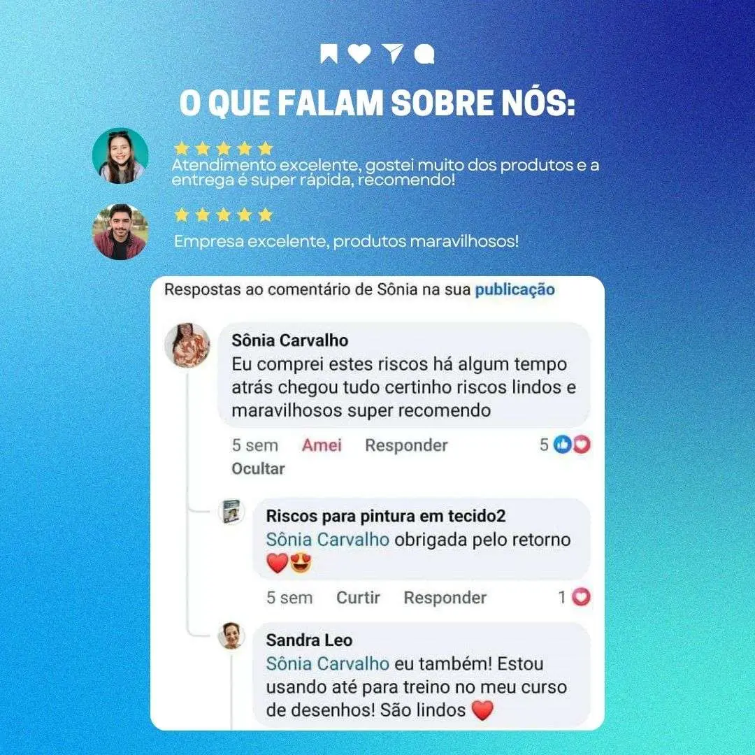 Depoimento de cliente sobre a coleção de riscos 1
